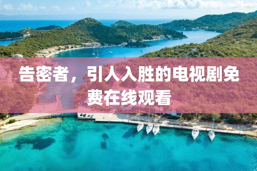 告密者，引人入勝的電視劇免費在線觀看