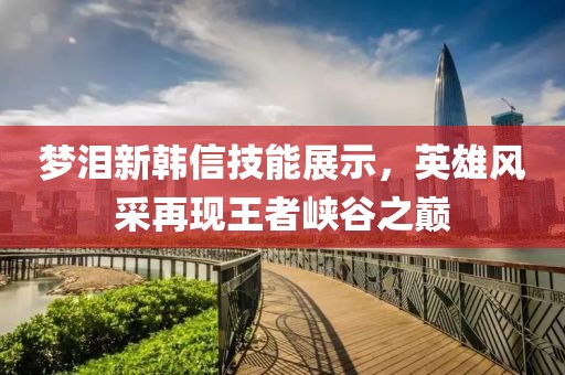 夢(mèng)淚新韓信技能展示，英雄風(fēng)采再現(xiàn)王者峽谷之巔
