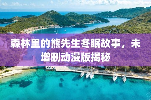 森林里的熊先生冬眠故事，未增刪動漫版揭秘