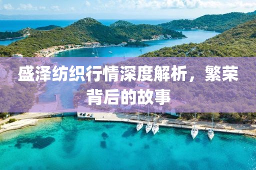 盛澤紡織行情深度解析，繁榮背后的故事