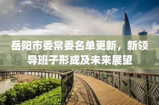 岳陽市委常委名單更新，新領(lǐng)導(dǎo)班子形成及未來展望