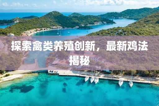 探索禽類養(yǎng)殖創(chuàng)新，最新雞法揭秘