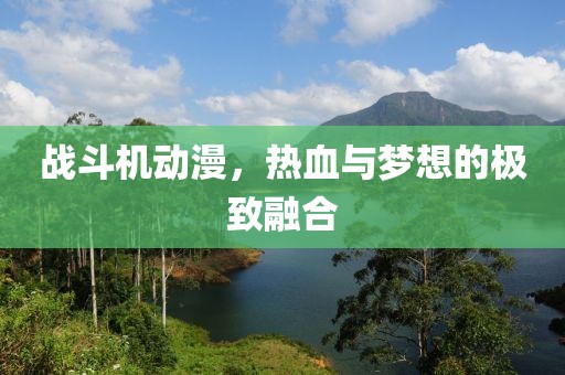 戰(zhàn)斗機(jī)動(dòng)漫，熱血與夢(mèng)想的極致融合