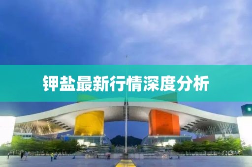 鉀鹽最新行情深度分析