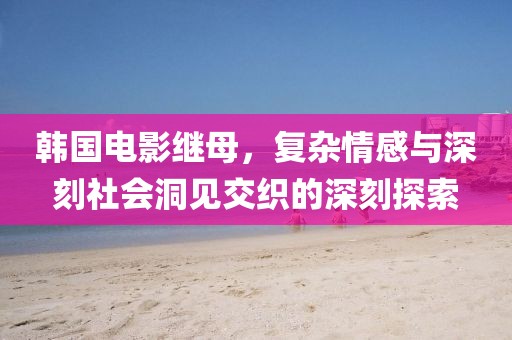 韓國(guó)電影繼母，復(fù)雜情感與深刻社會(huì)洞見(jiàn)交織的深刻探索