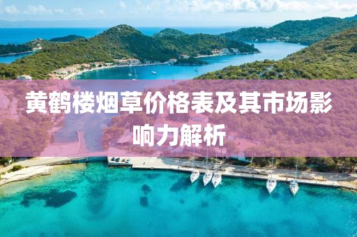 黃鶴樓煙草價格表及其市場影響力解析