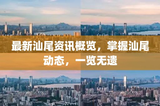 最新汕尾資訊概覽，掌握汕尾動(dòng)態(tài)，一覽無遺