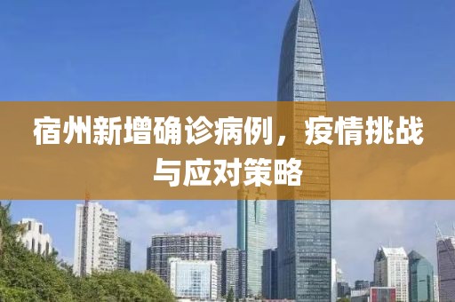 宿州新增確診病例，疫情挑戰(zhàn)與應(yīng)對策略