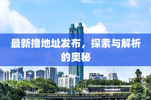 最新擼地址發(fā)布，探索與解析的奧秘