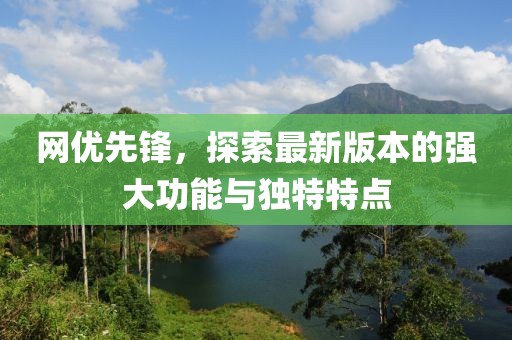 網(wǎng)優(yōu)先鋒，探索最新版本的強大功能與獨特特點