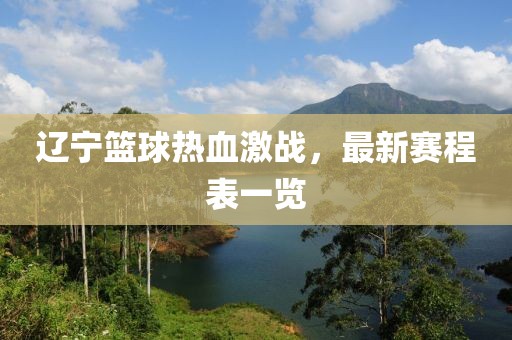 遼寧籃球熱血激戰(zhàn)，最新賽程表一覽