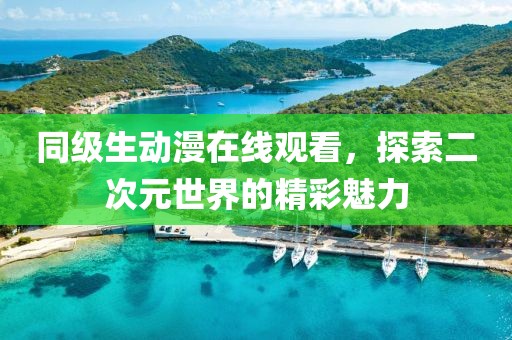 同級生動漫在線觀看，探索二次元世界的精彩魅力