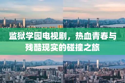 監(jiān)獄學(xué)園電視劇，熱血青春與殘酷現(xiàn)實的碰撞之旅