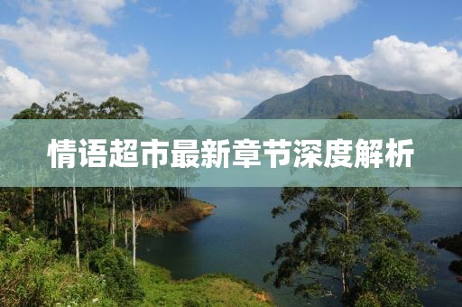 情語超市最新章節(jié)深度解析