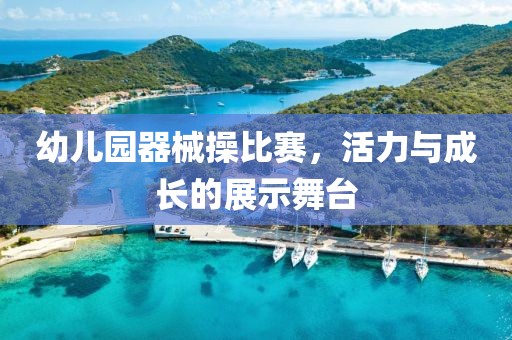 幼兒園器械操比賽，活力與成長的展示舞臺