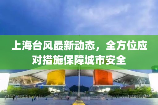 上海臺風最新動態(tài)，全方位應(yīng)對措施保障城市安全