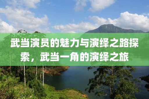 武當(dāng)演員的魅力與演繹之路探索，武當(dāng)一角的演繹之旅