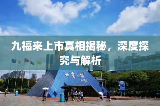 九福來(lái)上市真相揭秘，深度探究與解析