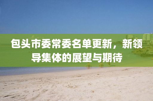 包頭市委常委名單更新，新領(lǐng)導(dǎo)集體的展望與期待