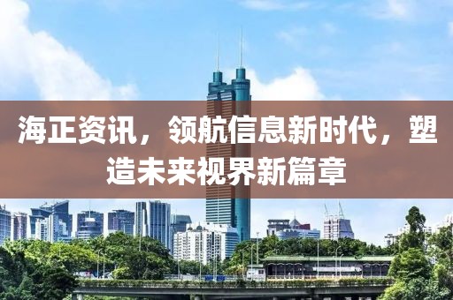 海正資訊，領(lǐng)航信息新時代，塑造未來視界新篇章