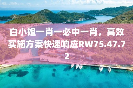 白小姐一肖一必中一肖，高效實施方案快速響應(yīng)RW75.47.72
