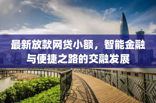 最新放款網(wǎng)貸小額，智能金融與便捷之路的交融發(fā)展