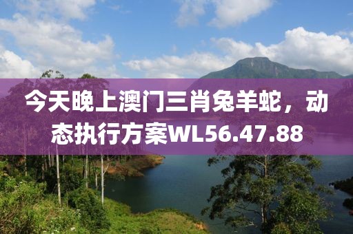 今天晚上澳門三肖兔羊蛇，動態(tài)執(zhí)行方案WL56.47.88