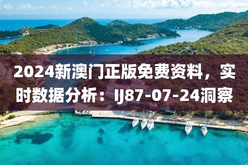 2024新澳門正版免費資料，實時數(shù)據(jù)分析：IJ87-07-24洞察