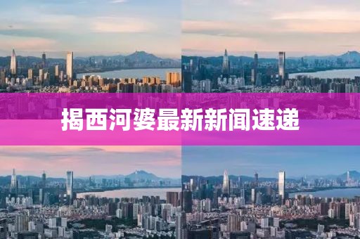 揭西河婆最新新聞速遞