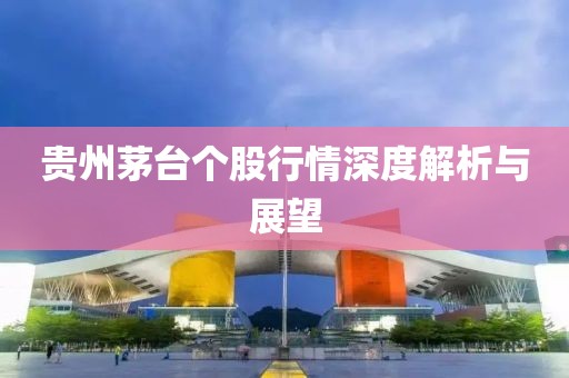 貴州茅臺(tái)個(gè)股行情深度解析與展望