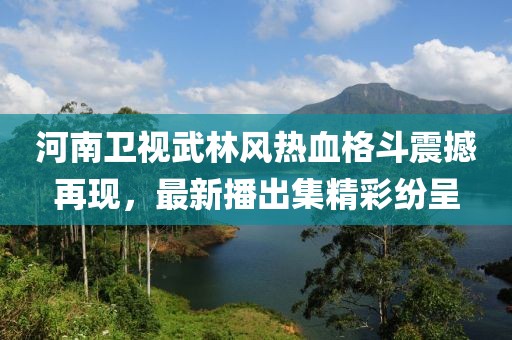 河南衛(wèi)視武林風(fēng)熱血格斗震撼再現(xiàn)，最新播出集精彩紛呈