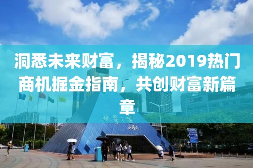 洞悉未來財(cái)富，揭秘2019熱門商機(jī)掘金指南，共創(chuàng)財(cái)富新篇章