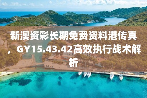 新澳資彩長期免費(fèi)資料港傳真，GY15.43.42高效執(zhí)行戰(zhàn)術(shù)解析