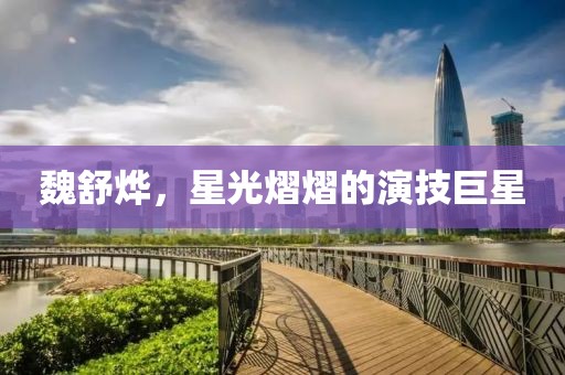 魏舒燁，星光熠熠的演技巨星