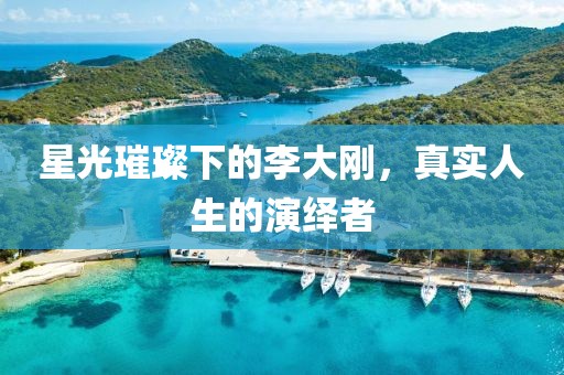星光璀璨下的李大剛，真實(shí)人生的演繹者