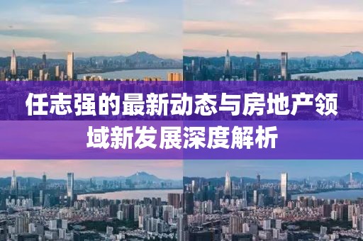 任志強的最新動態(tài)與房地產(chǎn)領(lǐng)域新發(fā)展深度解析