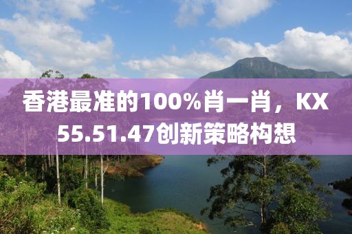 香港最準的100%肖一肖，KX55.51.47創(chuàng)新策略構想