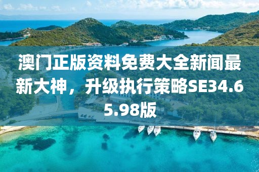 澳門正版資料免費大全新聞最新大神，升級執(zhí)行策略SE34.65.98版