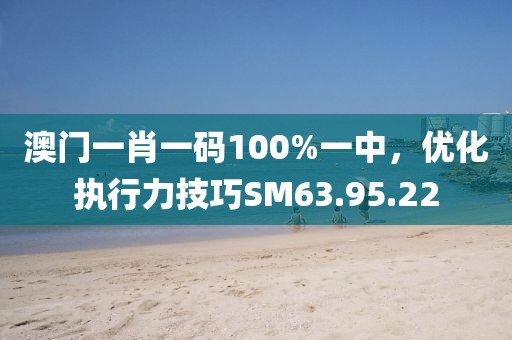 澳門一肖一碼100%一中，優(yōu)化執(zhí)行力技巧SM63.95.22