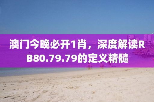 澳門今晚必開(kāi)1肖，深度解讀RB80.79.79的定義精髓