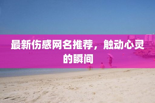 最新傷感網(wǎng)名推薦，觸動(dòng)心靈的瞬間