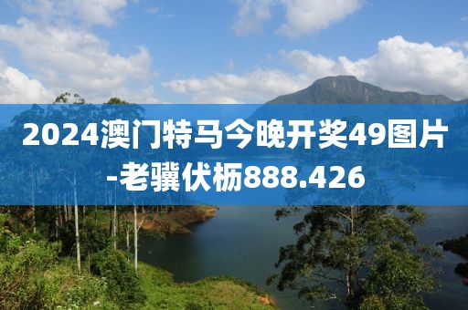 2024澳門特馬今晚開獎49圖片-老驥伏櫪888.426