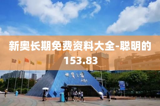 新奧長期免費資料大全-聰明的153.83