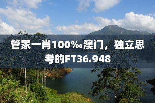 管家一肖100‰澳門，獨(dú)立思考的FT36.948