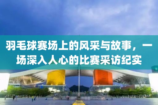 羽毛球賽場上的風(fēng)采與故事，一場深入人心的比賽采訪紀(jì)實(shí)