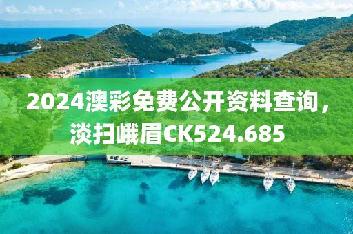 2024澳彩免費(fèi)公開(kāi)資料查詢，淡掃峨眉CK524.685