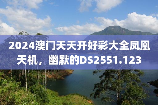 2024澳門天天開好彩大全鳳凰天機(jī)，幽默的DS2551.123