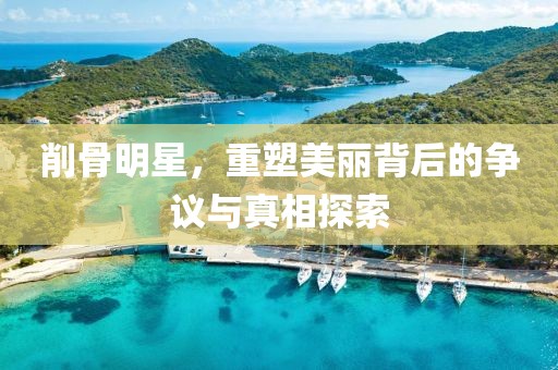 削骨明星，重塑美麗背后的爭議與真相探索