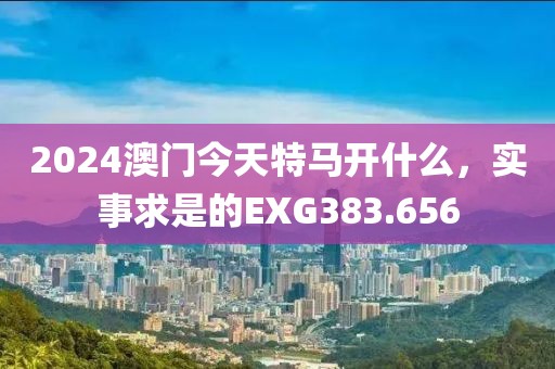 2024澳門今天特馬開(kāi)什么，實(shí)事求是的EXG383.656