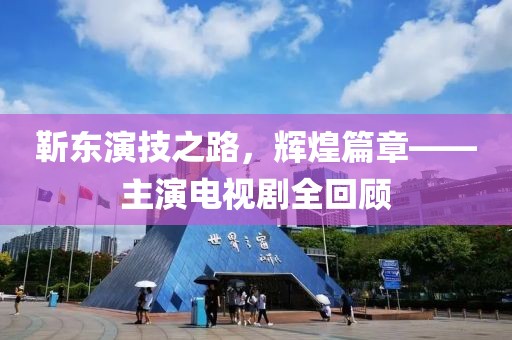 靳東演技之路，輝煌篇章——主演電視劇全回顧